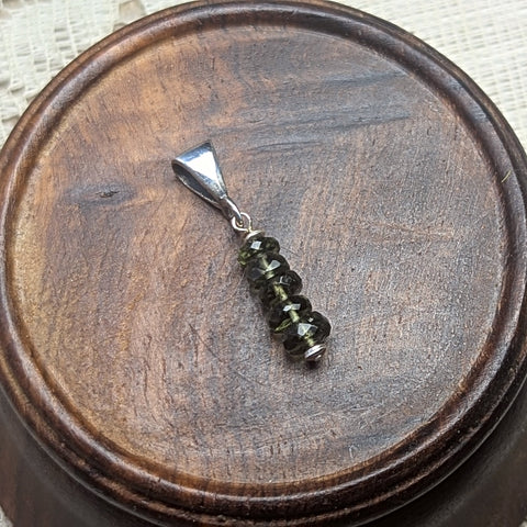 Moldavite Pendant~JSSMOLD4