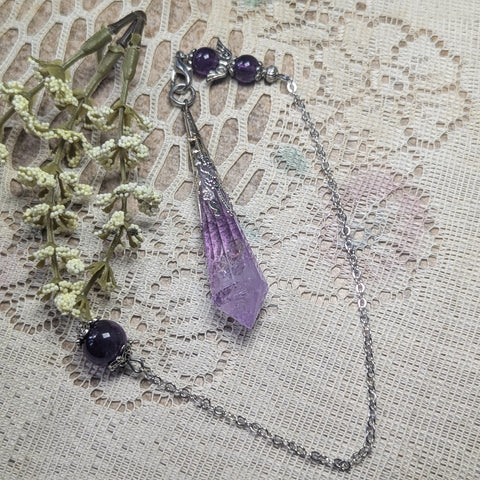 Amethyst Pendulum~PENDAME1