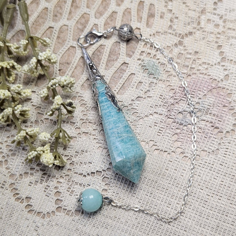 Amazonite Pendulum~PENDLAMA1