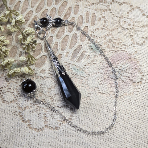 Black Onyx Pendulum~PENDLOX1
