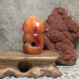 Carnelian Mushroom Critter~CRCMUSH1