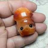 Carnelian Mushroom Critter~CRCMUSH1