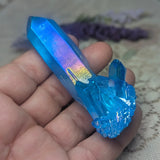 Niobium Aqua Aura Quartz~CRNAAQ07