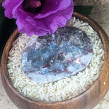 Indicolite & Rubellite Palm Stone~CRINRB01