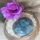 Indicolite & Rubellite Palm Stone~CRINRB02