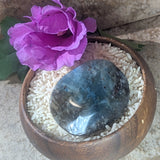Indicolite & Rubellite Palm Stone~CRINRB02