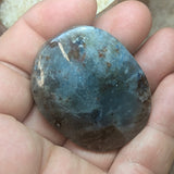 Indicolite & Rubellite Palm Stone~CRINRB02