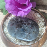 Indicolite & Rubellite Palm Stone~CRINRB03