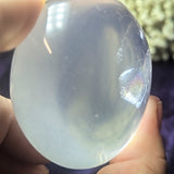 Metamorphosis Quartz Palm Stone~CRMQPS07