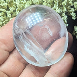 Metamorphosis Quartz Palm Stone~CRMQPS13