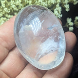Metamorphosis Quartz Palm Stone~CRMQPS15