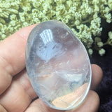 Metamorphosis Quartz Palm Stone~CRMQPS15