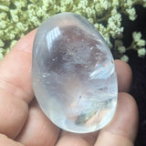 Metamorphosis Quartz Palm Stone~CRMQPS15
