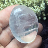 Metamorphosis Quartz Palm Stone~CRMQPS17