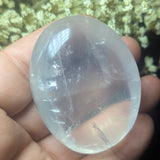 Metamorphosis Quartz Palm Stone~CRMQPS22
