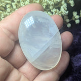 Metamorphosis Quartz Palm Stone~CRMQPS23