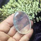 Metamorphosis Quartz Palm Stone~CRMQPS24