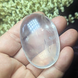 Metamorphosis Quartz Palm Stone~CRMQPS24