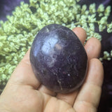 Lepidolite Palm Stone~CRLEPP14