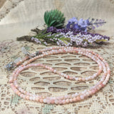 Pink Opal Eye Glass Chain~CRPOEGCN