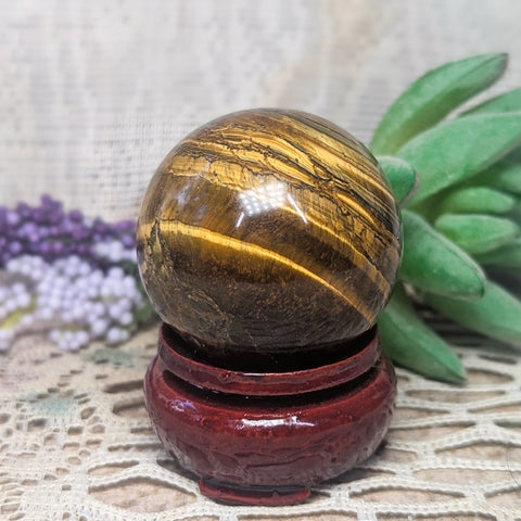 Tiger Eye Sphere~CRTIGSP1