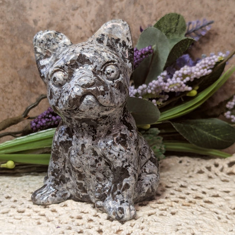 Emberlite French Bull Dog Carving~CREFBULL