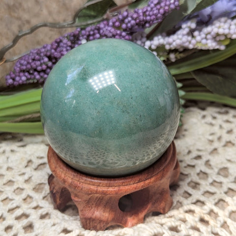 Green Aventurine Sphere~CRGASPH2