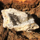 Calcite Crystals on Quartz