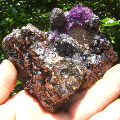 Fluorite and Sphalerite on Matrix CRFLSPH