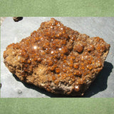 Spessartine Garnet on Matrix CRSPGA01