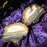 Agate Geode Halves