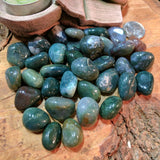 Tumbled Moss Agate~TUMAGMS