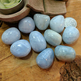 Tumbled Blue Calcite~TUMBLCL