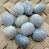 Tumbled Blue Calcite~TUMBLCL