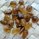 Tumbled Honey Calcite~TUMHYCL