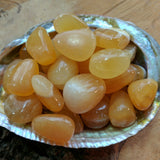 Tumbled Yellow Calcite~TUMYWCL