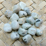 Tumbled Rainbow Moonstone~TUMRMOO