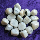 Tumbled Rainbow Moonstone~TUMRMOO