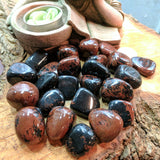 Tumbled Mahogany Obsidian~TUMMHOB