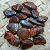 Tumbled Tiger Eye Red~TUMTERD