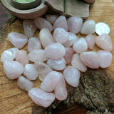 Tumbled Rose Quartz~TUMRSQU