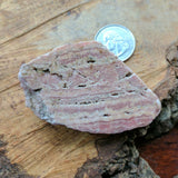 Rhodochrosite Slab End Cut~CRRHSL07