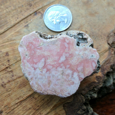 Rhodochrosite Slab End Cut~CRRHSL08