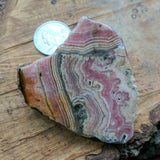 Rhodochrosite Slab End Cut~CRRHSL11