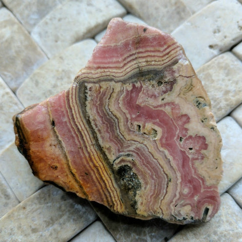 Rhodochrosite Slab End Cut~CRRHSL11