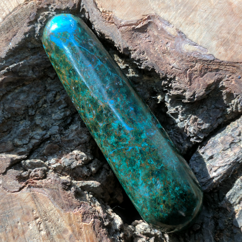 Chrysocolla Malchite Wand