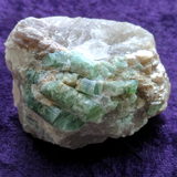 Green Tourmaline, Mica & Smoky Quartz~CRGTMQ08