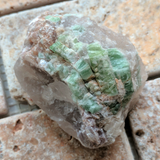 Green Tourmaline, Mica & Smoky Quartz~CRGTMQ08