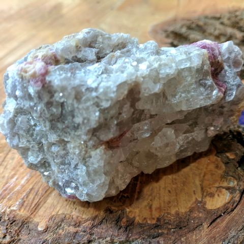 Pink Tourmaline & Lepidolite in Quartz specimen~CRTSPT12