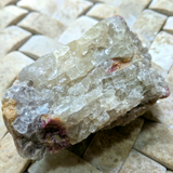 Pink Tourmaline & Lepidolite in Quartz specimen~CRTSPT12